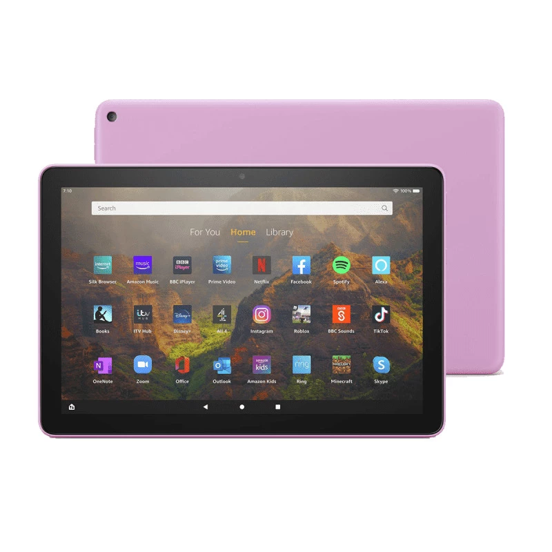 Amazon Fire HD 10 tablet (10.1", 32GB, 2021, 11th Generation) - Lavender