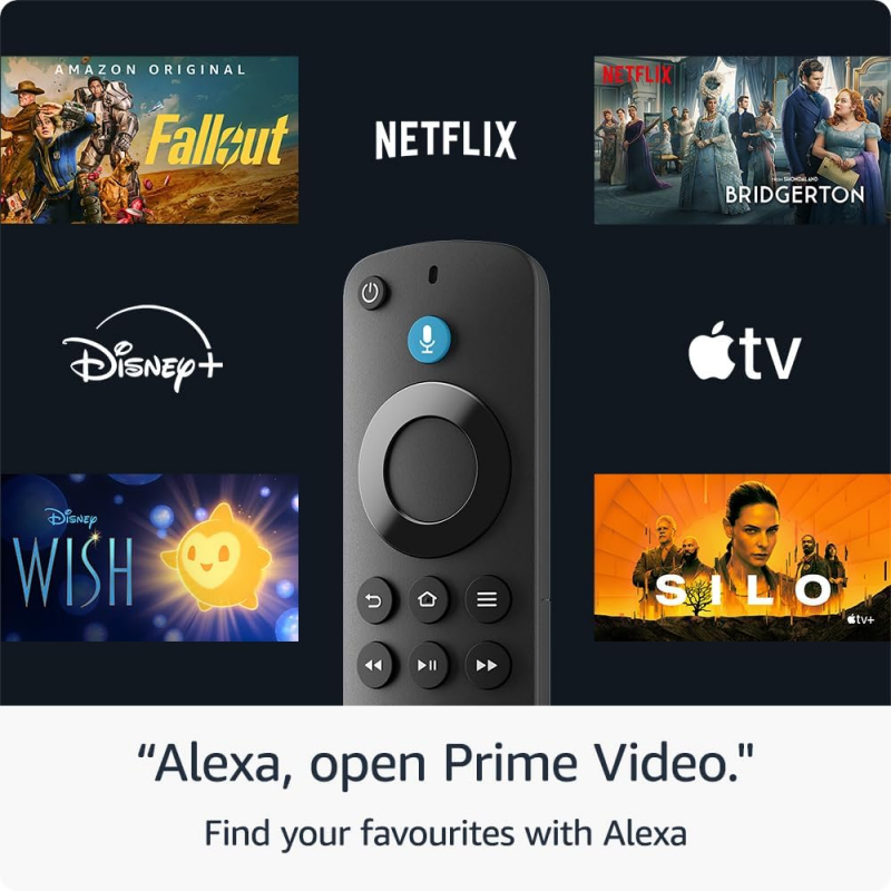 Amazon Fire TV Stick HD (2024 with Alexa Voice Remote)