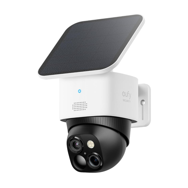 Eufy SoloCam S340 Wireless  Outdoor Security Camera Dual Lens and Solar Panel