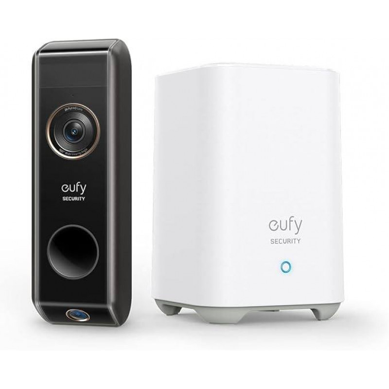 Eufy Video Doorbell Dual 2K Wireless Video Doorbell (Battery Powered)