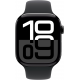 Apple Watch Series 10 (GPS, 46mm) - Jet Black Aluminium Case with S/M Black Sport Band