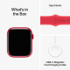 Apple Watch Series 9 (GPS, 45mm) - Red Aluminium Case with S/M Red Sport Band