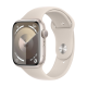 Apple Watch Series 9 (GPS, 45mm) - Starlight Aluminium Case with M/L Starlight Sport Band