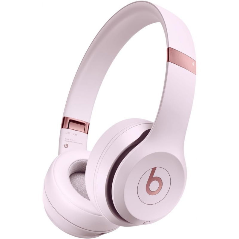 Beats Solo 4 Wireless Bluetooth On-Ear Headphones - Cloud Pink