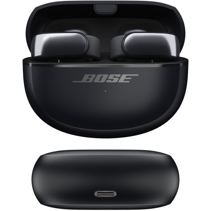 Bose Ultra Open Earbuds, Open Ear Wireless Earbuds - Black