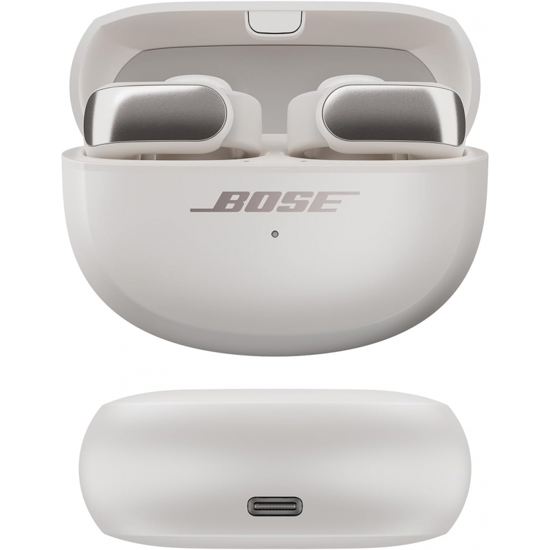 Bose Ultra Open Earbuds, Open Ear Wireless Earbuds - White Smoke