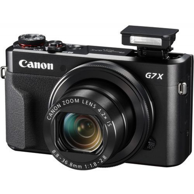 Canon PowerShot G7 X Mark II - 20.1 MP, Point and Shoot Camera, Black