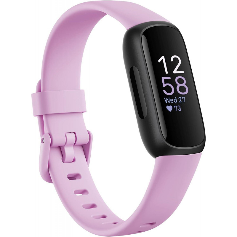 Fitbit Inspire 3 Activity Tracker - Black/Lilac Bliss