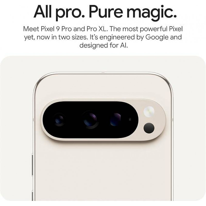 Google Pixel 9 Pro XL 5G Smartphone (16+128GB) - Porcelain