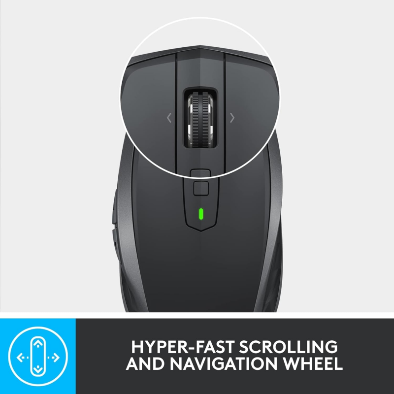 Logitech MX Anywhere 2S Wireless Mouse - Graphite Black