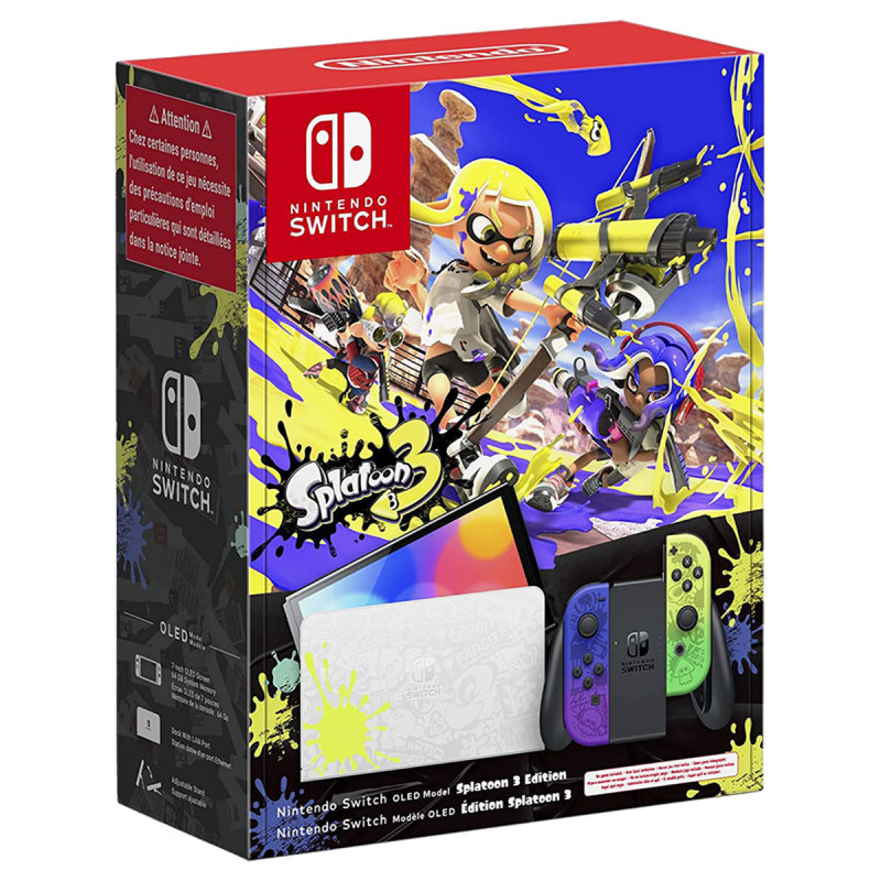 Nintendo Switch OLED Splatoon 3 Special Edition Console