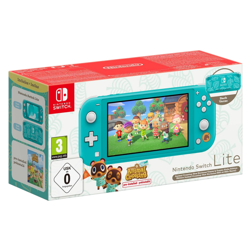 Nintendo Switch Lite Animal Cross New Horizons - Timmy & Tommy