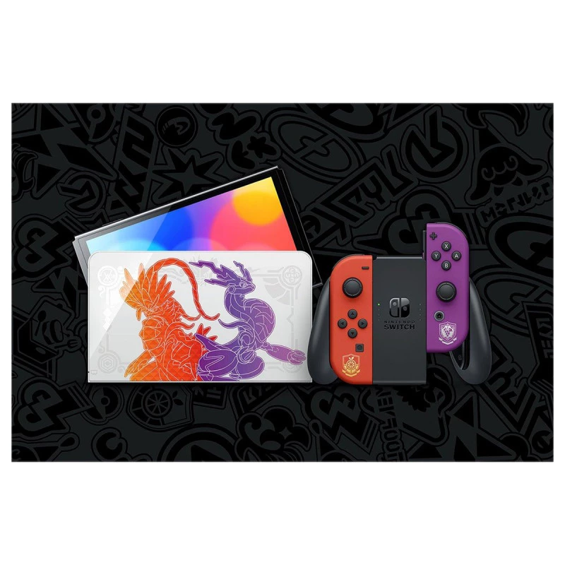 Nintendo Switch OLED Pokemon Scarlet and Violet Limited Edition Console