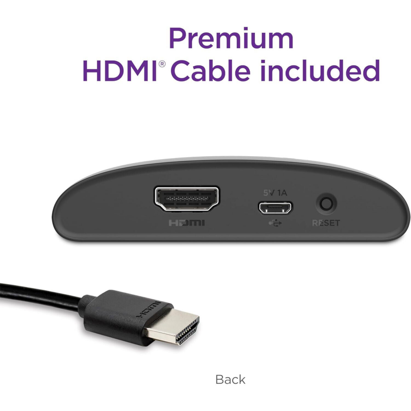 Roku Express | HD Roku Streaming Device with Standard Remote (2022)