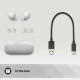 Sony WF-C700N Wireless Noise Cancelling Earbuds - White