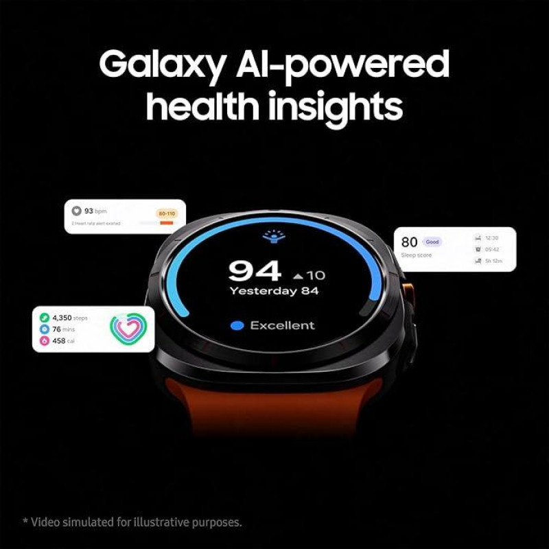 Samsung Galaxy Watch Ultra (LTE, 47mm) - Titanium Silver