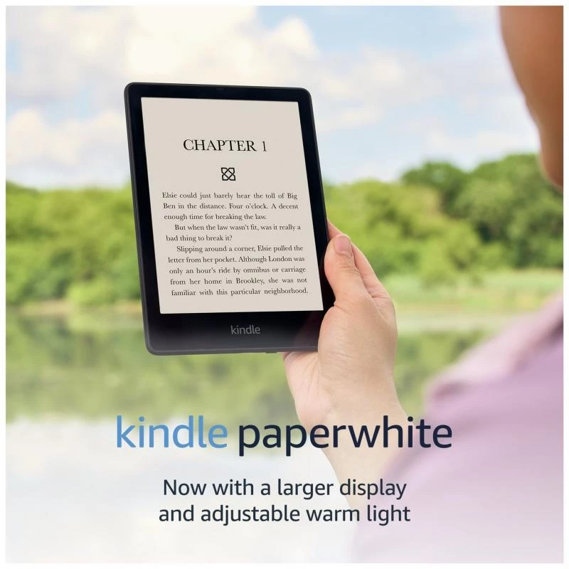 Amazon Kindle Paperwhite 11th Gerneration (32GB, 6.8" display, Without Ads) - Black