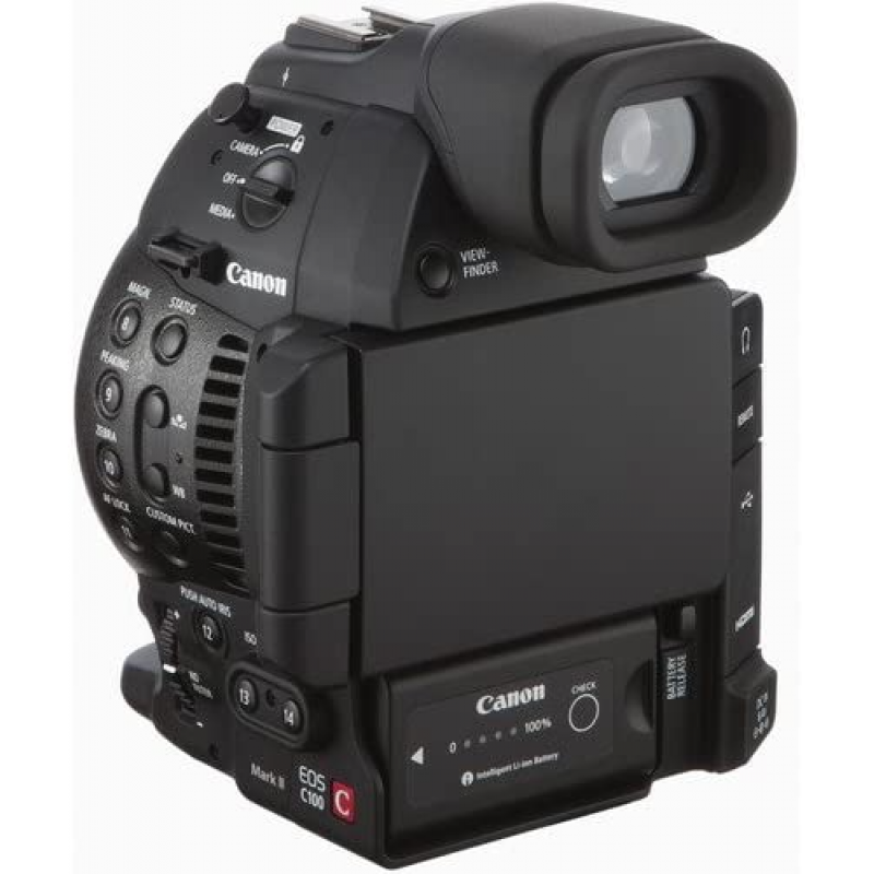 Canon EOS C100 Mark II Cinema EOS Camera with Dual Pixel CMOS AF (EF-Mount)