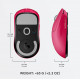 Logitech G PRO X (Superlight Wireless) - Magenta