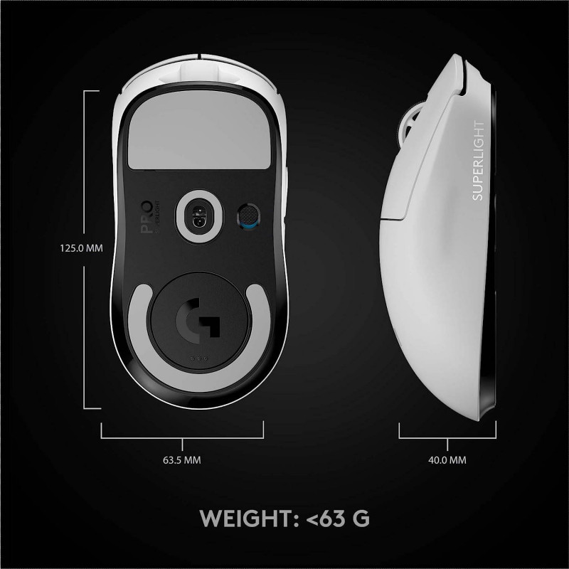 Logitech G PRO X (Superlight Wireless) - White