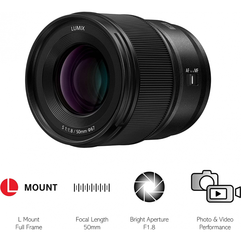 Panasonic Lumix S 50mm f/1.8 Lens