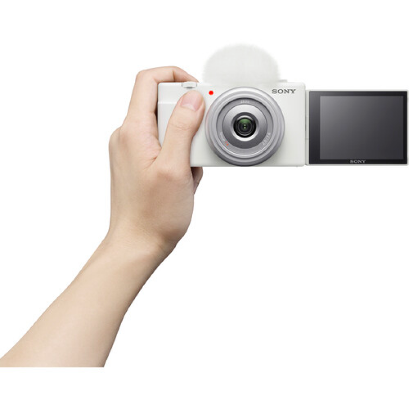 Sony ZV-1F Vlogging Camera (White)