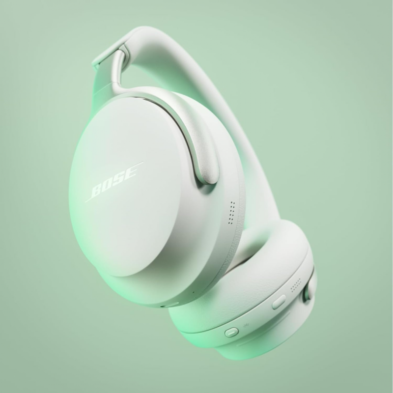 Bose QuietComfort Ultra Wireless Noise Cancelling Headphones with Spatial Audio - White Smoke