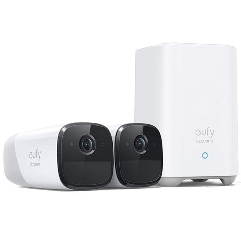 Eufy eufyCam 2 Pro Wireless Home Security Camera System 2-Cam Kit