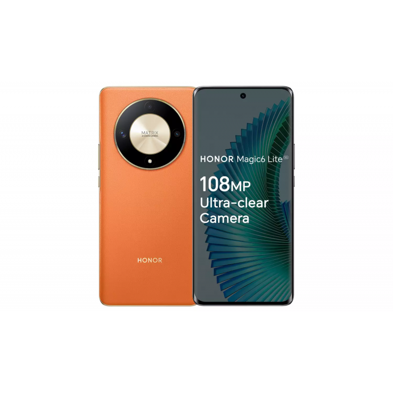 HONOR Magic 6 Lite 5G Smartphone ( 8+256GB) -  Sunrise Orange