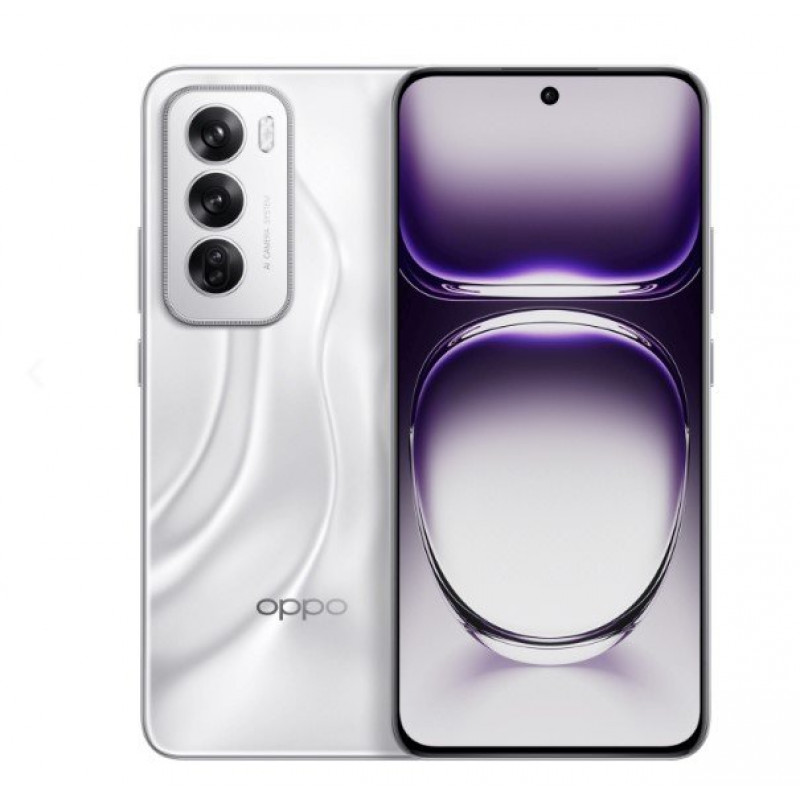 Oppo Reno 12 5G Smartphone (12GB+256GB) - Astro Silver