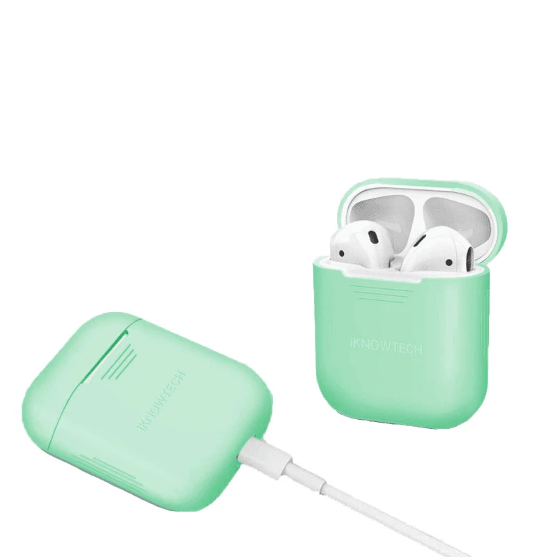 Liquid Silicone Case for Apple AirPods  - Mint Green